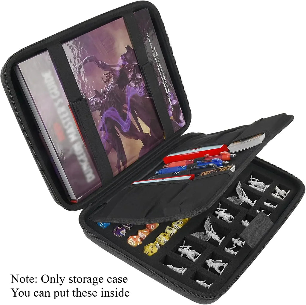 Cofre del Aventurero — Estuche para Dados, Miniaturas y Accesorios