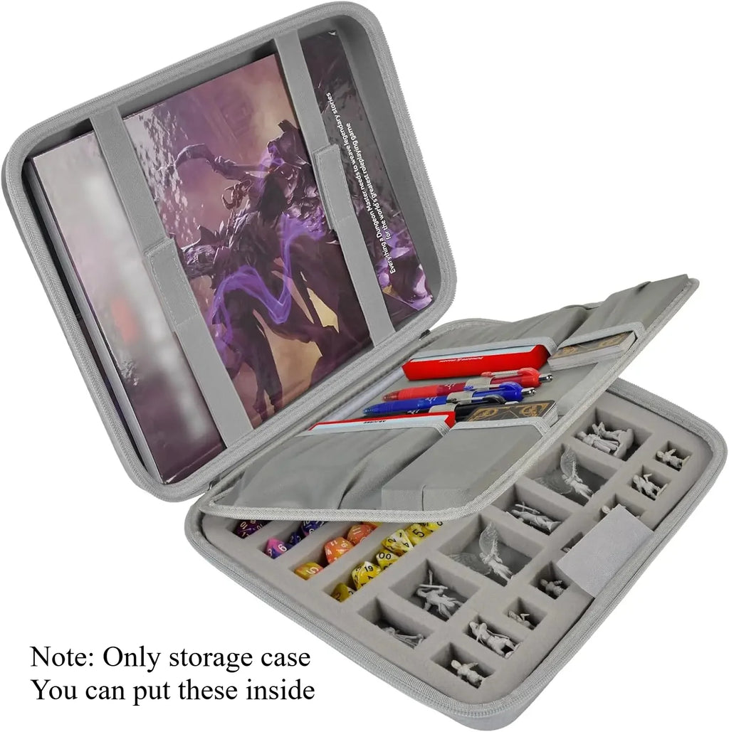 Cofre del Aventurero — Estuche para Dados, Miniaturas y Accesorios