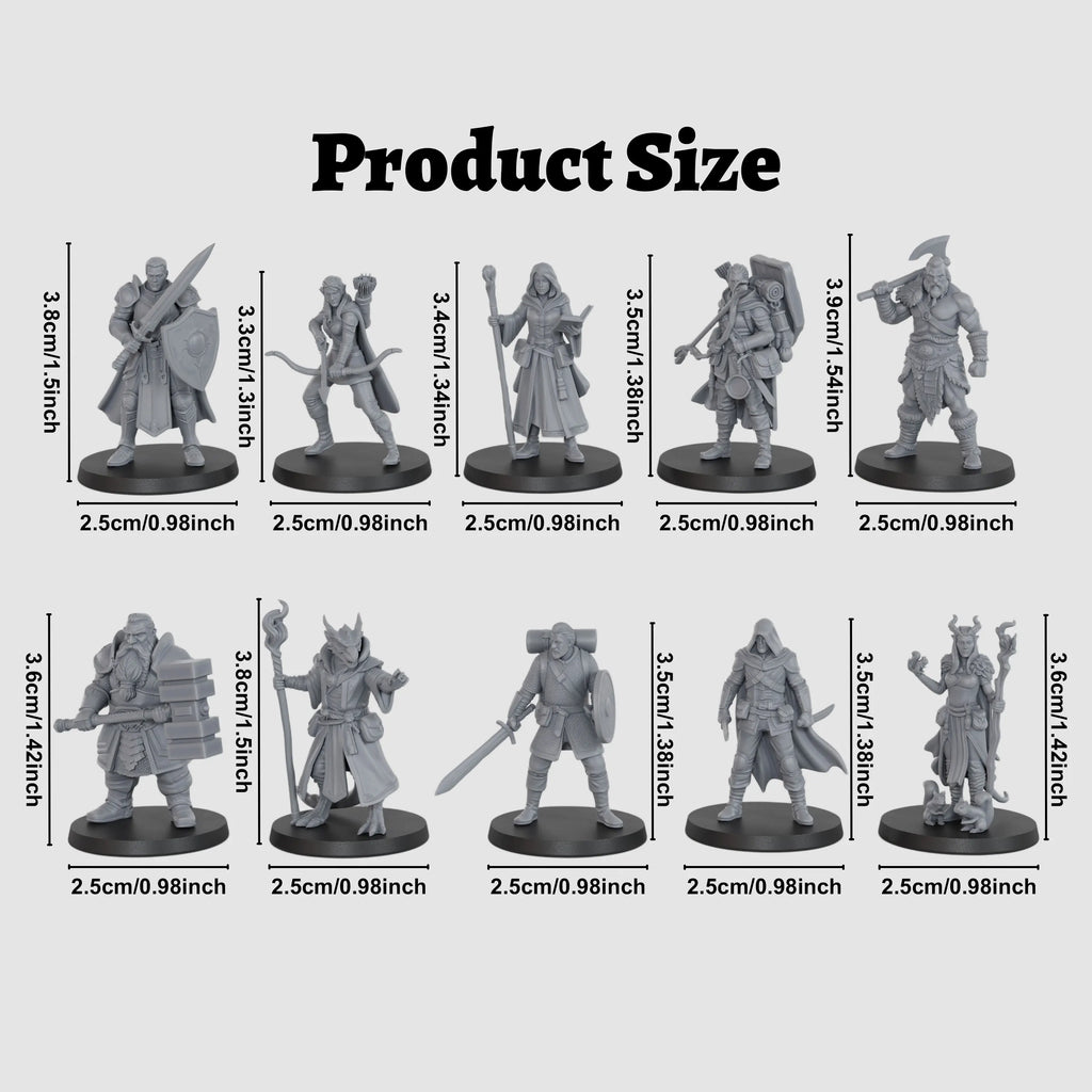 Set de Miniaturas – Personajes Básicos