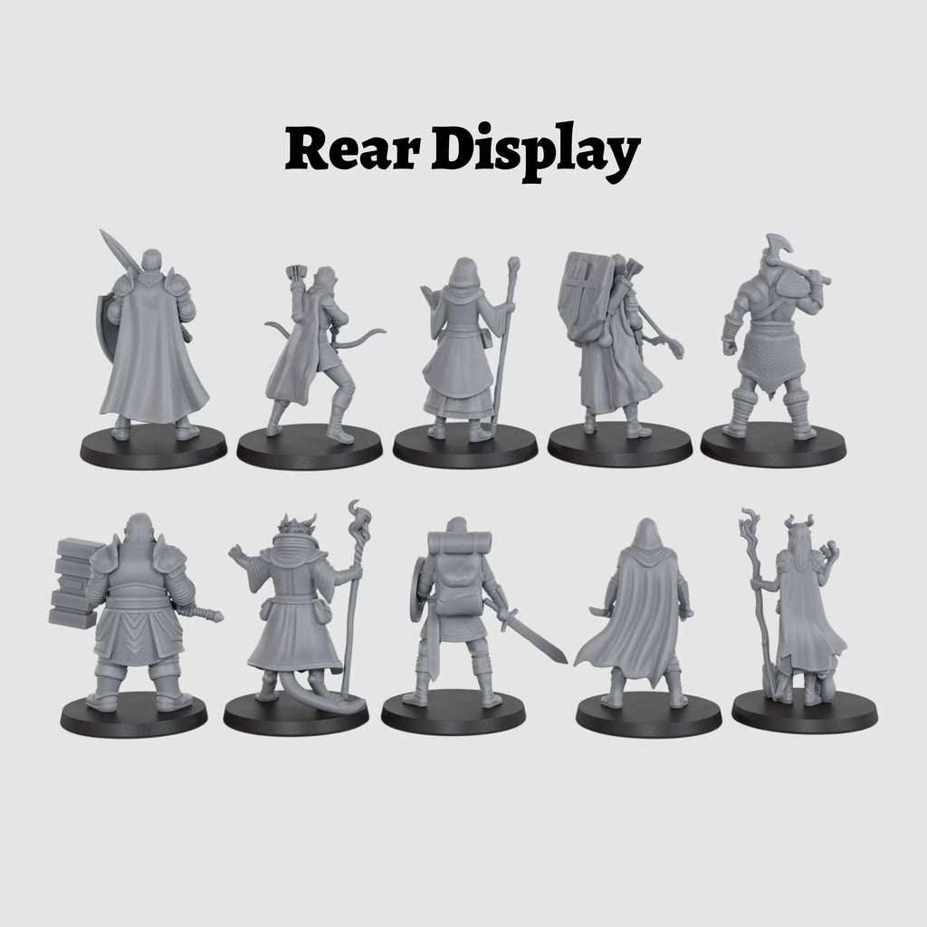 Set de Miniaturas – Personajes Básicos