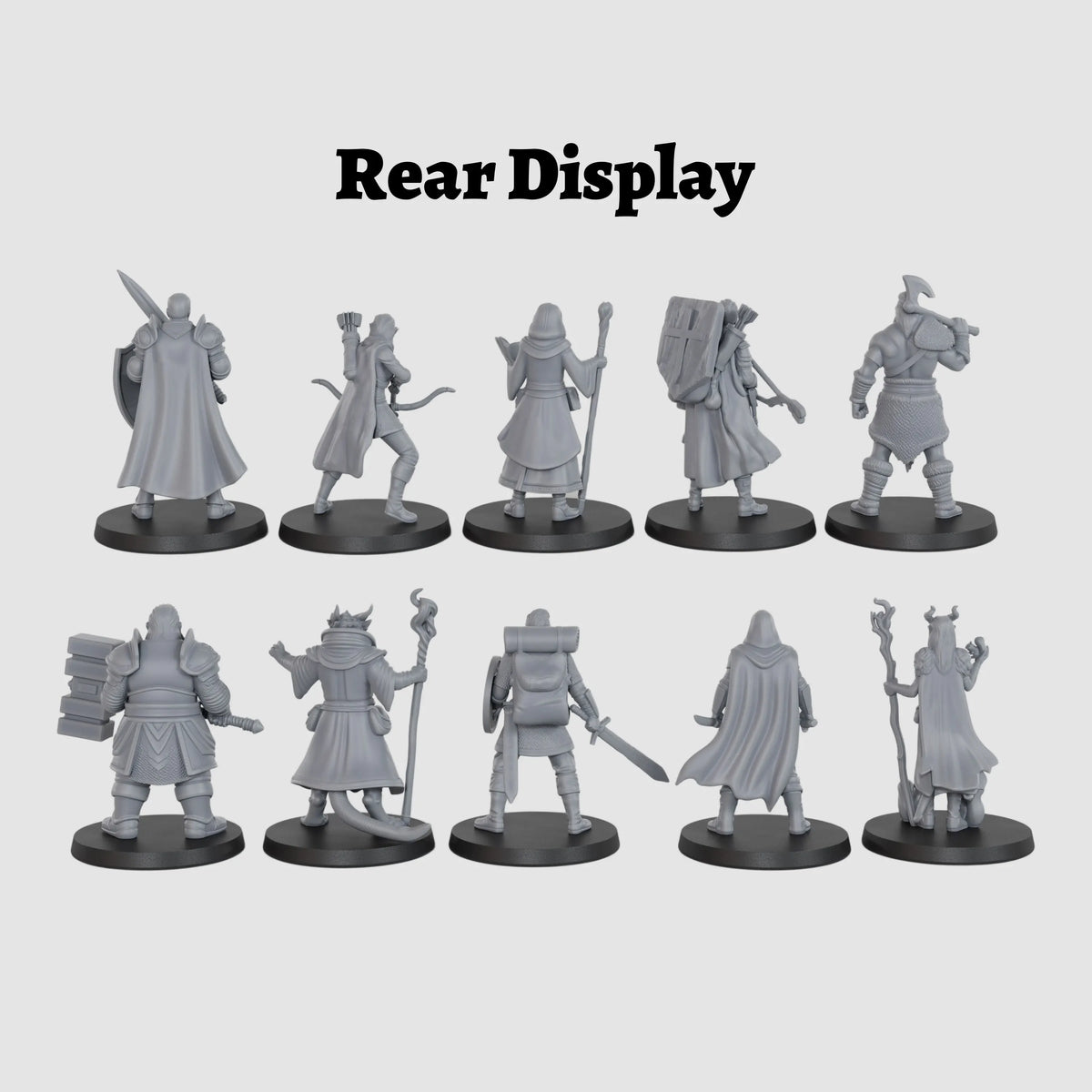 Set de Miniaturas – Personajes Básicos