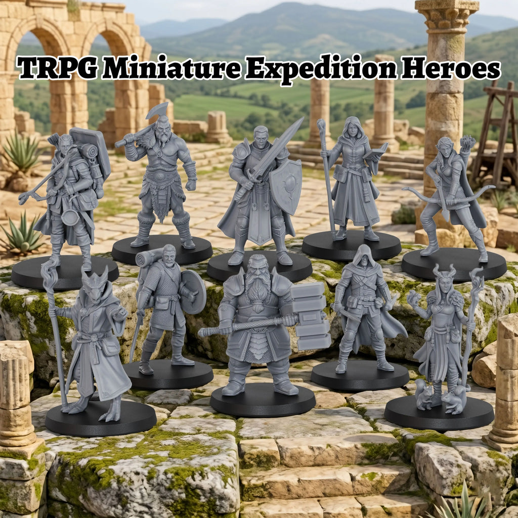 Set de Miniaturas – Personajes Básicos