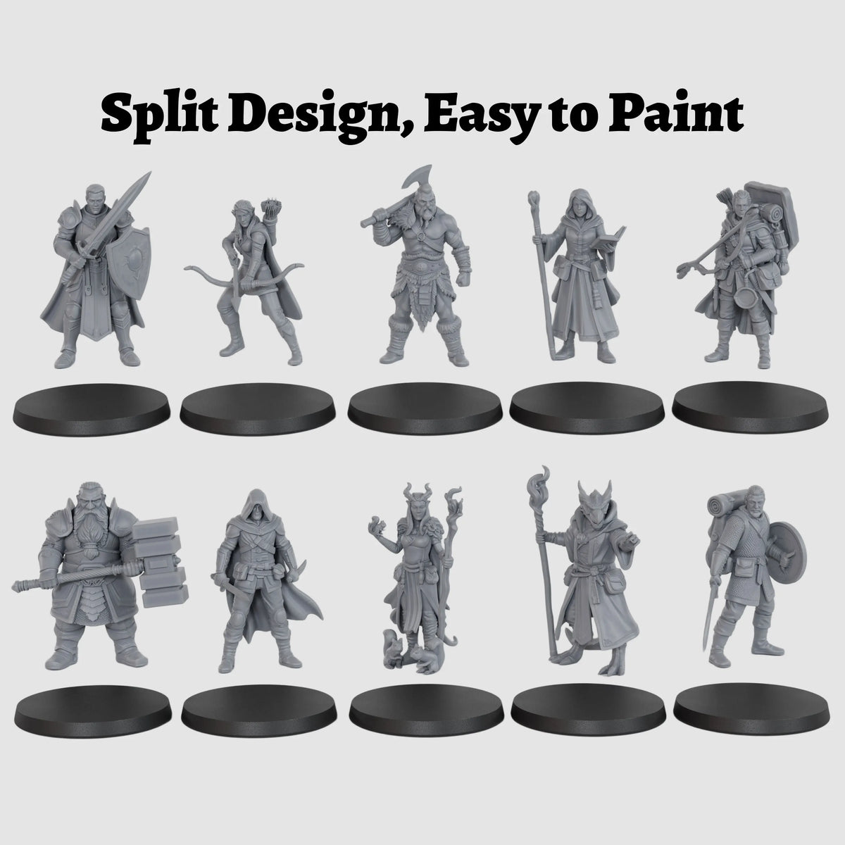 Set de Miniaturas – Personajes Básicos