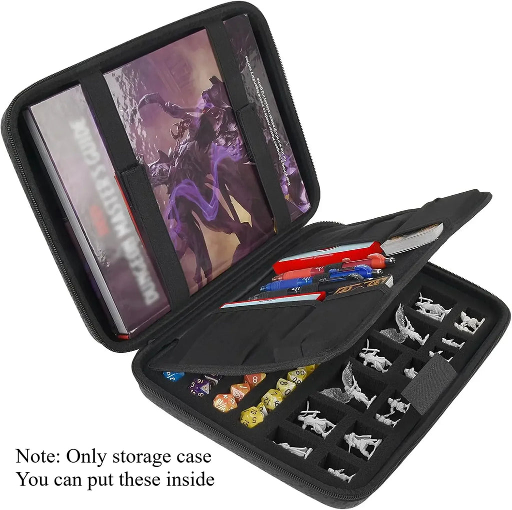 Cofre del Aventurero — Estuche para Dados, Miniaturas y Accesorios